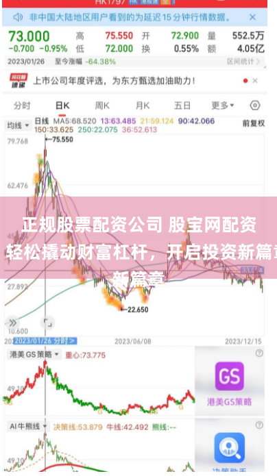 正规股票配资公司 股宝网配资：轻松撬动财富杠杆，开启投资新篇章